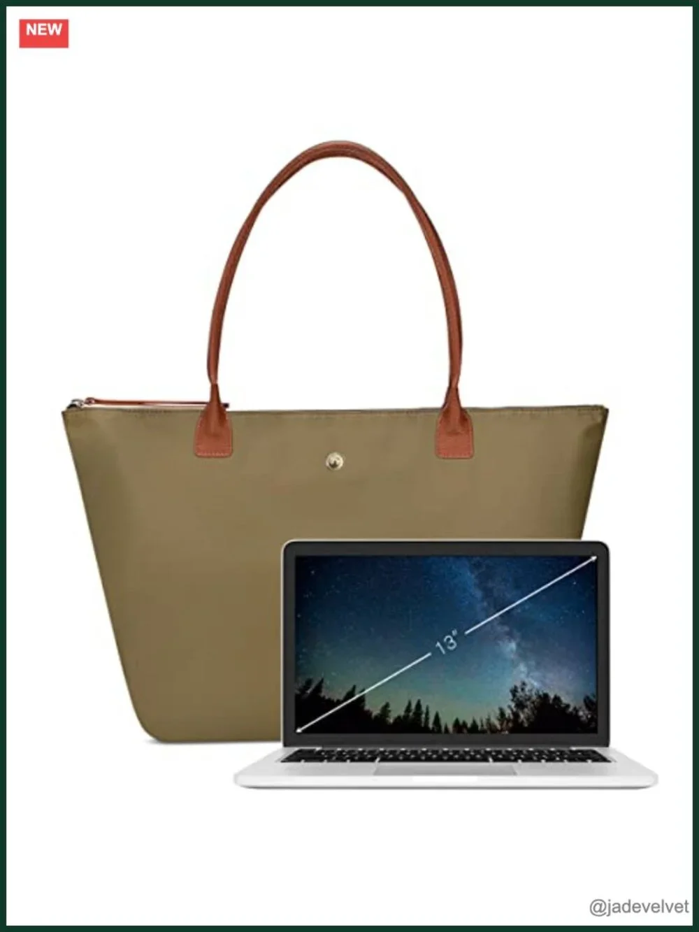 Nylon Shoulder Tote Bag, Foldable Weekend Hobo Handbag, Travel Purse